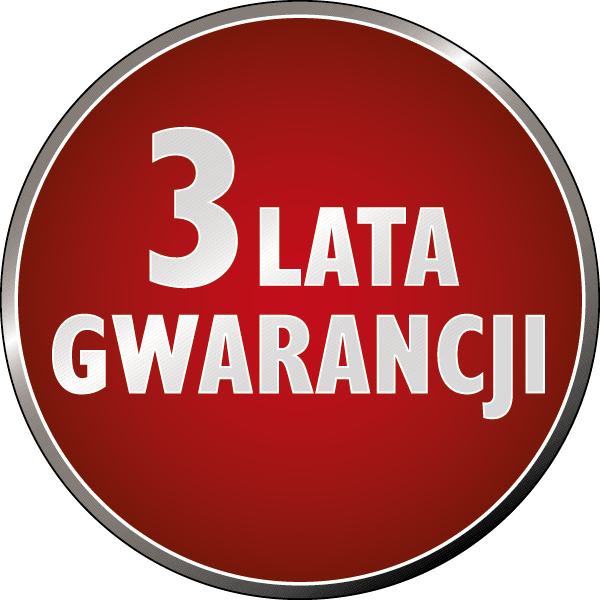 trzy lata gwarancji